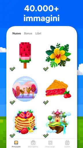 Pixel Art - Giochi da colorare screenshot