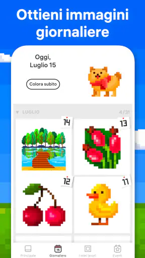 Pixel Art - Giochi da colorare screenshot