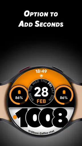 Pixel Light - Watch face screenshot