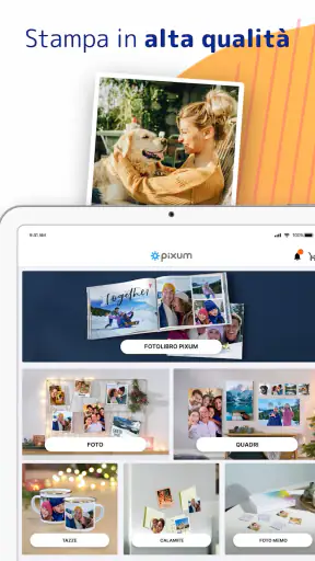 Pixum: fotolibro & cartoline screenshot