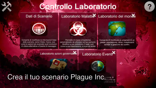 Plague Inc: Creatore Scenari screenshot