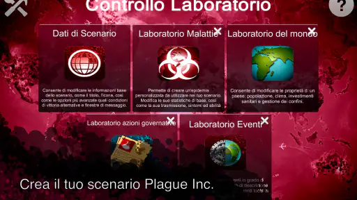 Plague Inc: Creatore Scenari screenshot