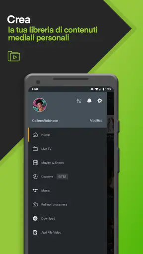 Plex: Stream Video, Film e TV screenshot