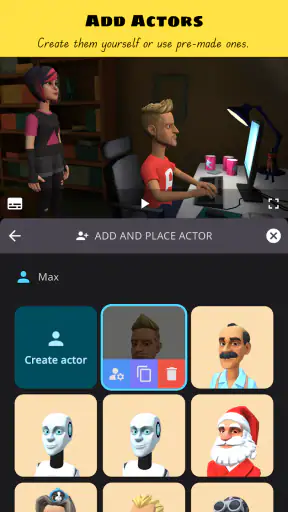 Plotagon Studio screenshot