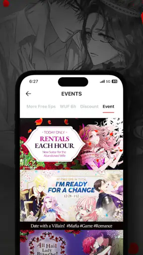 POCKET COMICS: Premium Webtoon screenshot