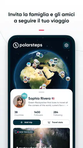 Polarsteps - Travel Tracker screenshot