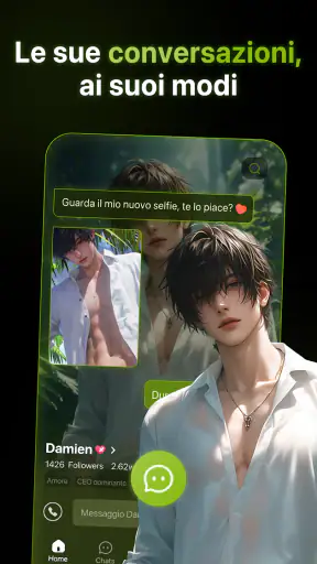 PolyBuzz -Talk to AI Character screenshot