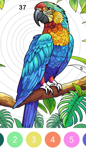 Pop Color - Paint by number screenshot