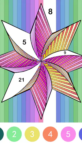 Pop Color - Paint by number screenshot
