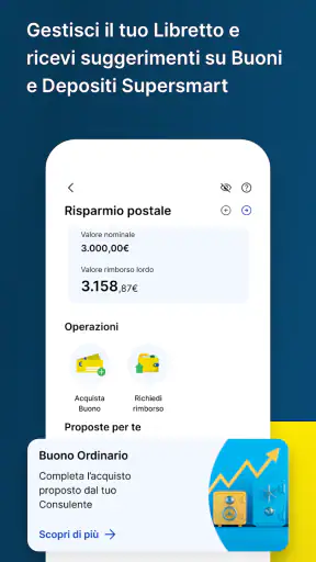 Poste Italiane screenshot