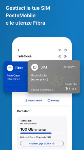 Poste Italiane screenshot