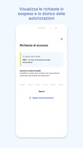PosteID screenshot