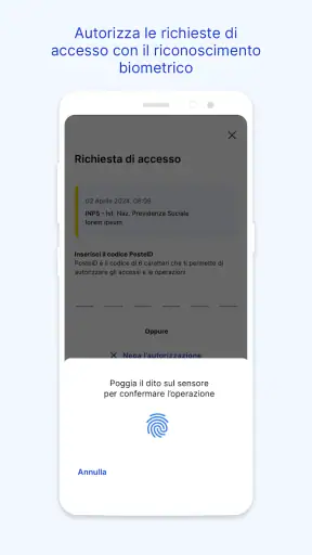 PosteID screenshot