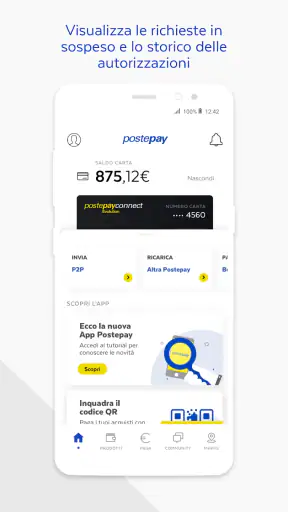 Postepay screenshot