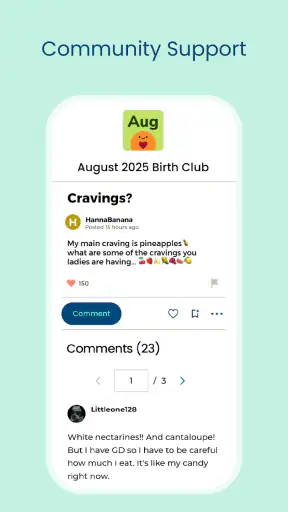 Pregnancy App & Baby Tracker screenshot