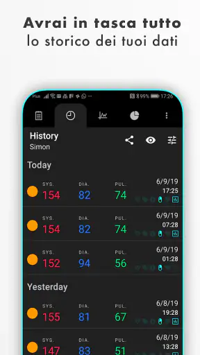 Pressione Arteriosa screenshot