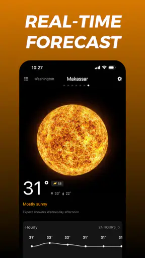 Previsioni meteo in tempo real screenshot