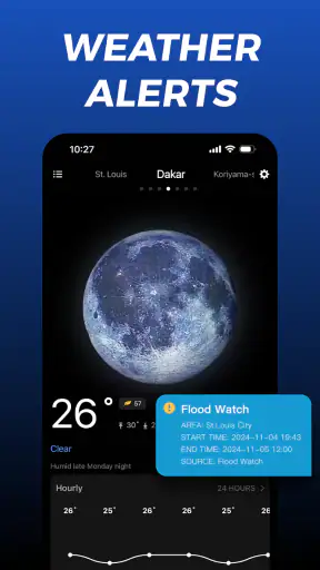 Previsioni meteo in tempo real screenshot