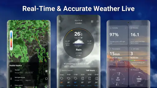 Previsioni meteo - Live radar screenshot