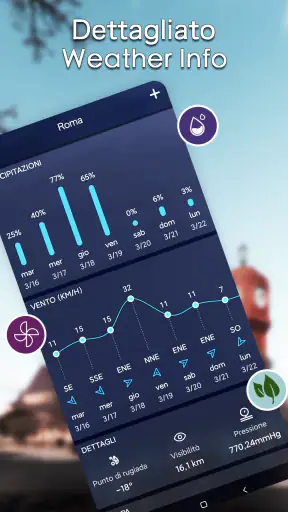Previsioni meteo locali screenshot