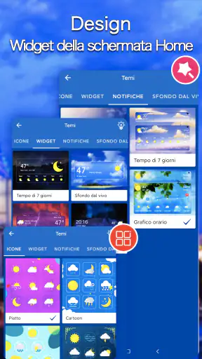 Previsioni meteo locali screenshot