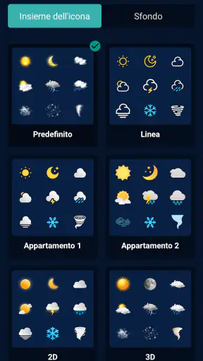 Previsioni meteo tempo reale screenshot