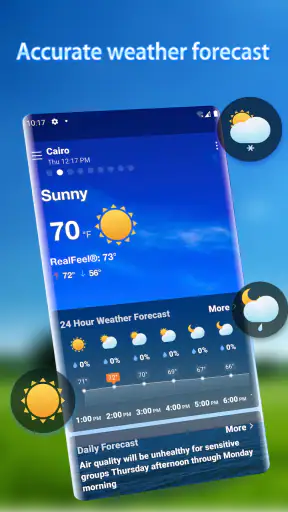 Previsioni meteo - Widget screenshot