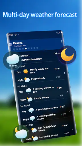 Previsioni meteo - Widget screenshot