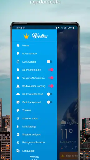 Previsioni meteorologiche screenshot