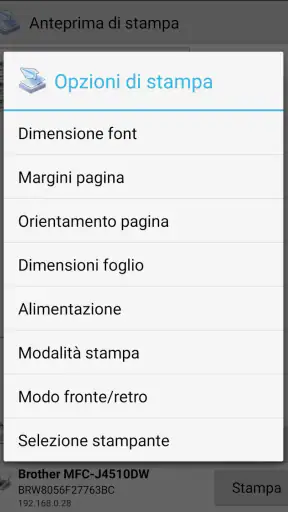 PrinterShare Stampa mobile screenshot