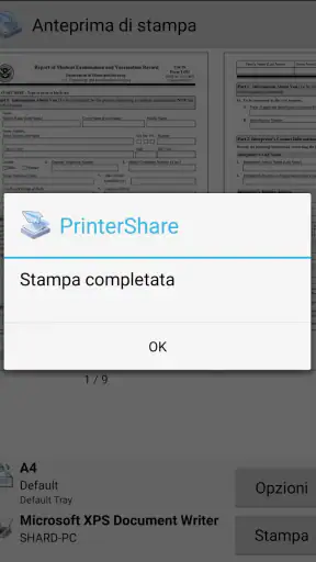 PrinterShare Stampa mobile screenshot