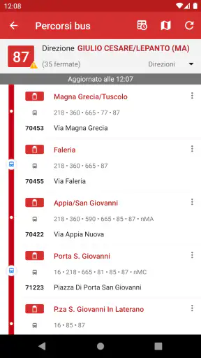 Probus Roma AutoBus|Orari|Atac screenshot