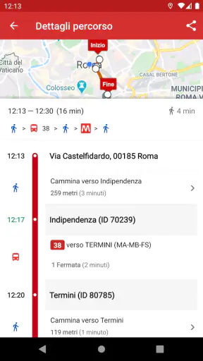 Probus Roma AutoBus|Orari|Atac screenshot