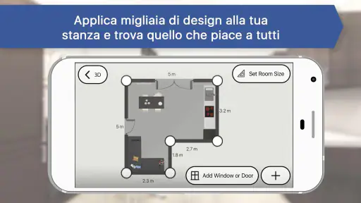 Progetto di cucina e arredo 3D screenshot