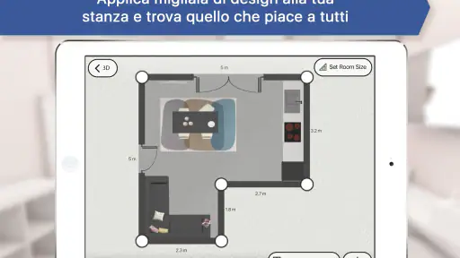 Progetto di cucina e arredo 3D screenshot
