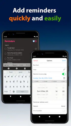Promemoria screenshot