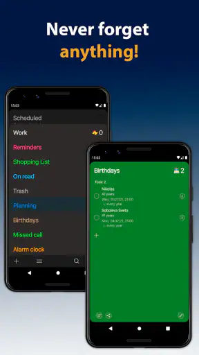 Promemoria screenshot