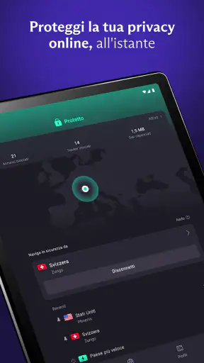 Proton VPN: VPN veloce, sicura screenshot