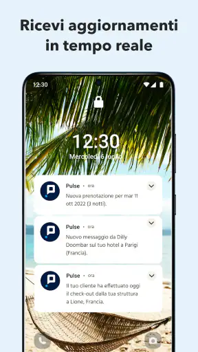 Pulse per partner Booking.com screenshot