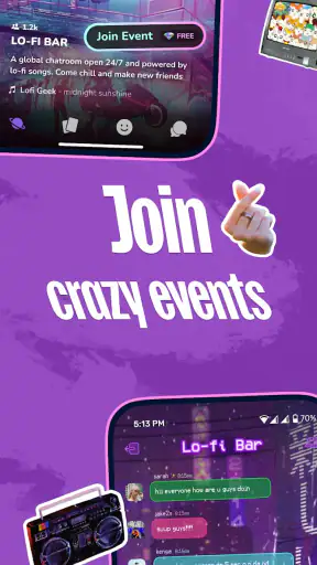 purp - Make new friends screenshot