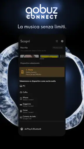 Qobuz: Musica e editoriali screenshot