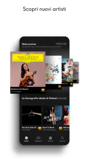 Qobuz: Musica e editoriali screenshot