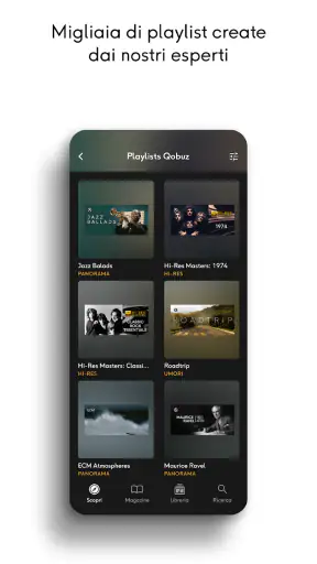 Qobuz: Musica e editoriali screenshot