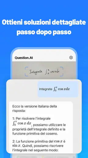 Question.AI: Matematica Solver screenshot