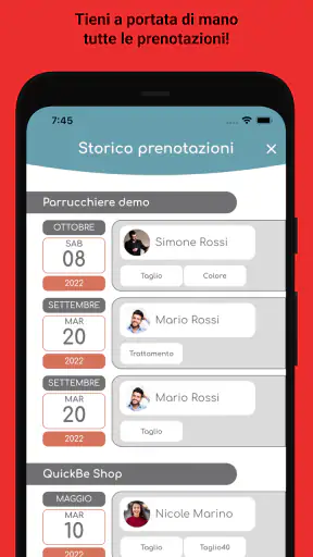 QuickBe screenshot