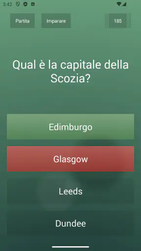 Quiz di cultura generale screenshot