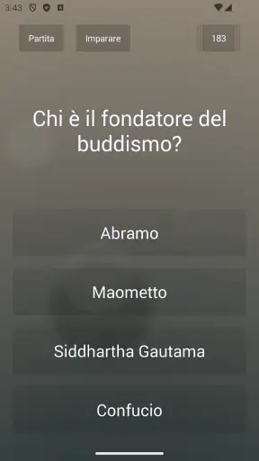Quiz di cultura generale screenshot
