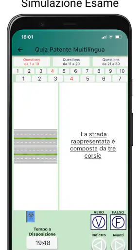 Quiz Patente Multilingua 2024 screenshot