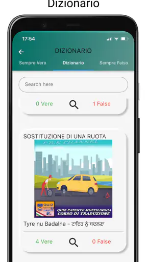 Quiz Patente Multilingua 2024 screenshot