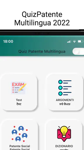 Quiz Patente Multilingua 2024 screenshot